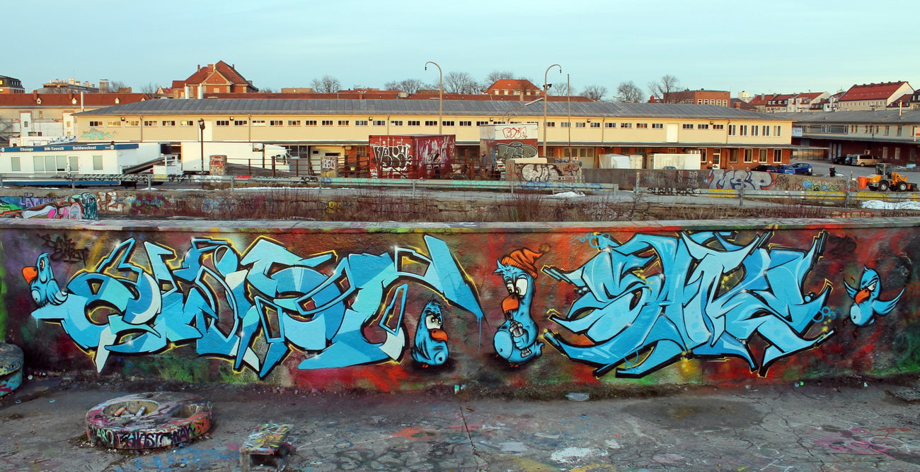 Graffiti Wall - Photo by SANZONE (2015)
