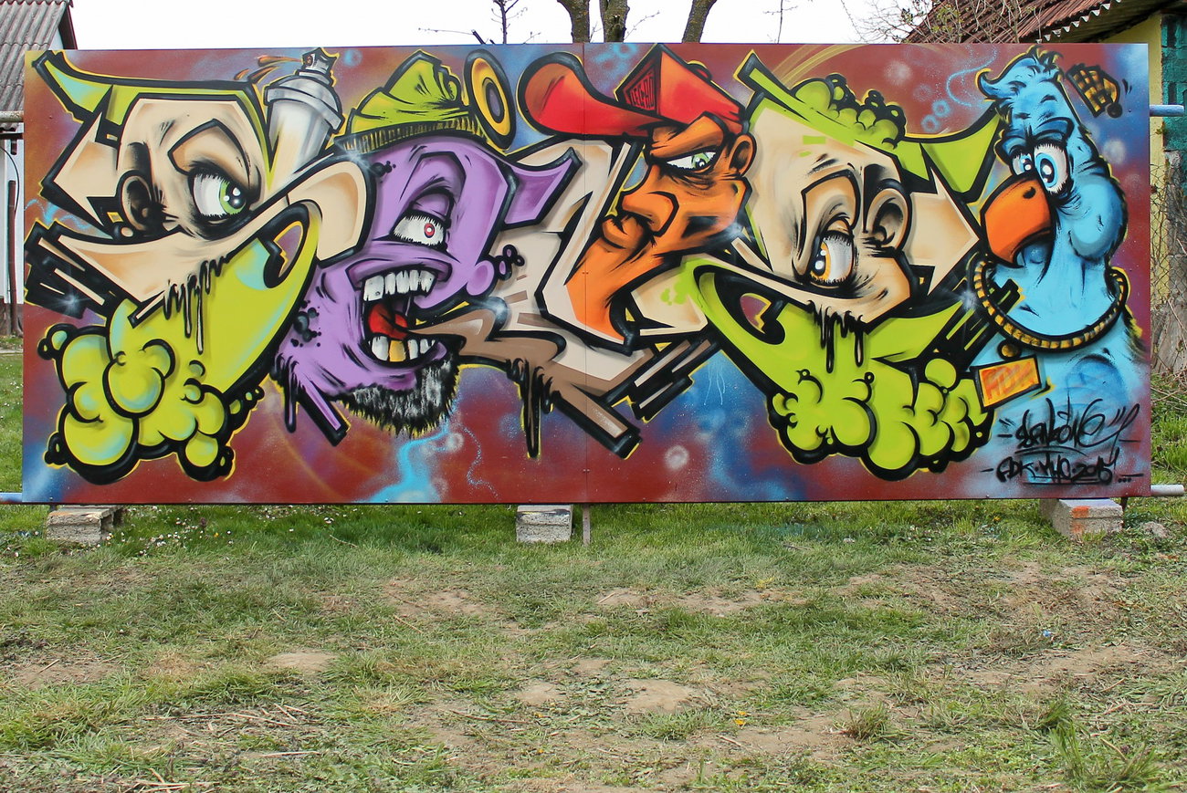 Graffiti Wall - Photo by SANZONE (2015)