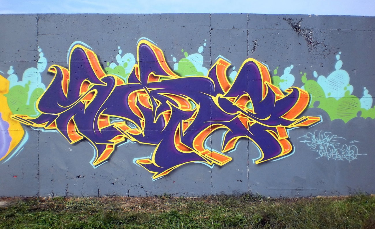 Graffiti in Croatia - Photo by SANZONE - Virovitica, Sanzone, Hrvatska (2012)