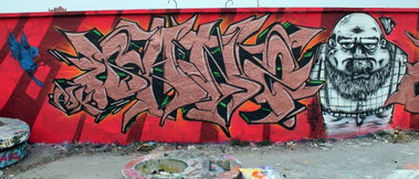 Graffiti Wall - Photo by SANZONE (2015)