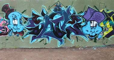 Graffiti Wall - Photo by SANZONE (2013)