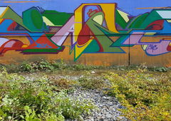 Graffiti Wall - Photo by SANZONE