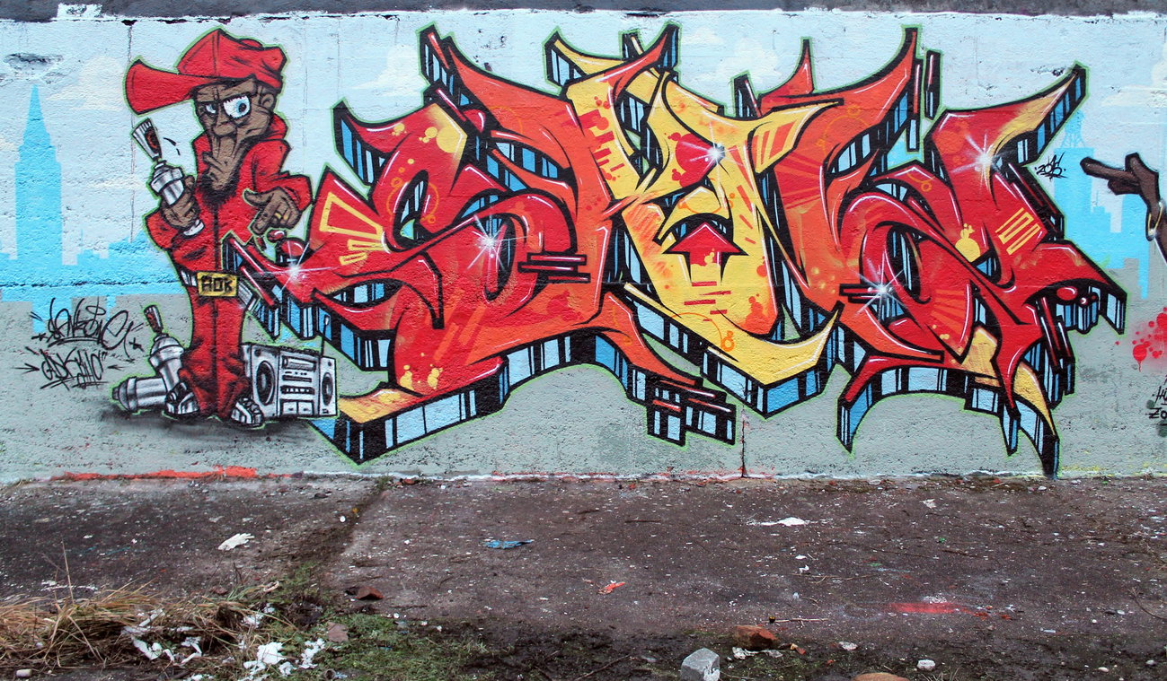 Graffiti Wall - Photo by SANZONE (2015)