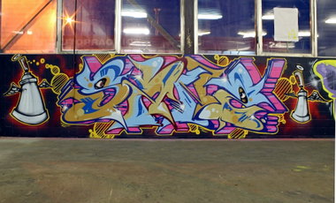 Graffiti Wall - Photo by SANZONE (2013)