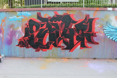 Graffiti Wall - Photo by SANZONE (2014)