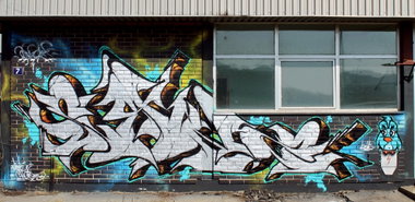 Graffiti in Virovitica - Photo by SANZONE - Virovitica, Sanzone, Hrvatska (2013)