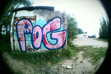 Graffiti Bombing in Kazan - Photo by SASHA_POG - SASHA_POG (2013)