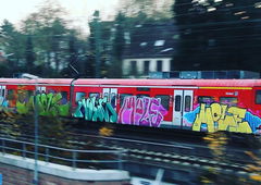 Graffiti Train - Photo by SBGraffiti - twismolesbgraffitigraffitilove, grafflife, graff