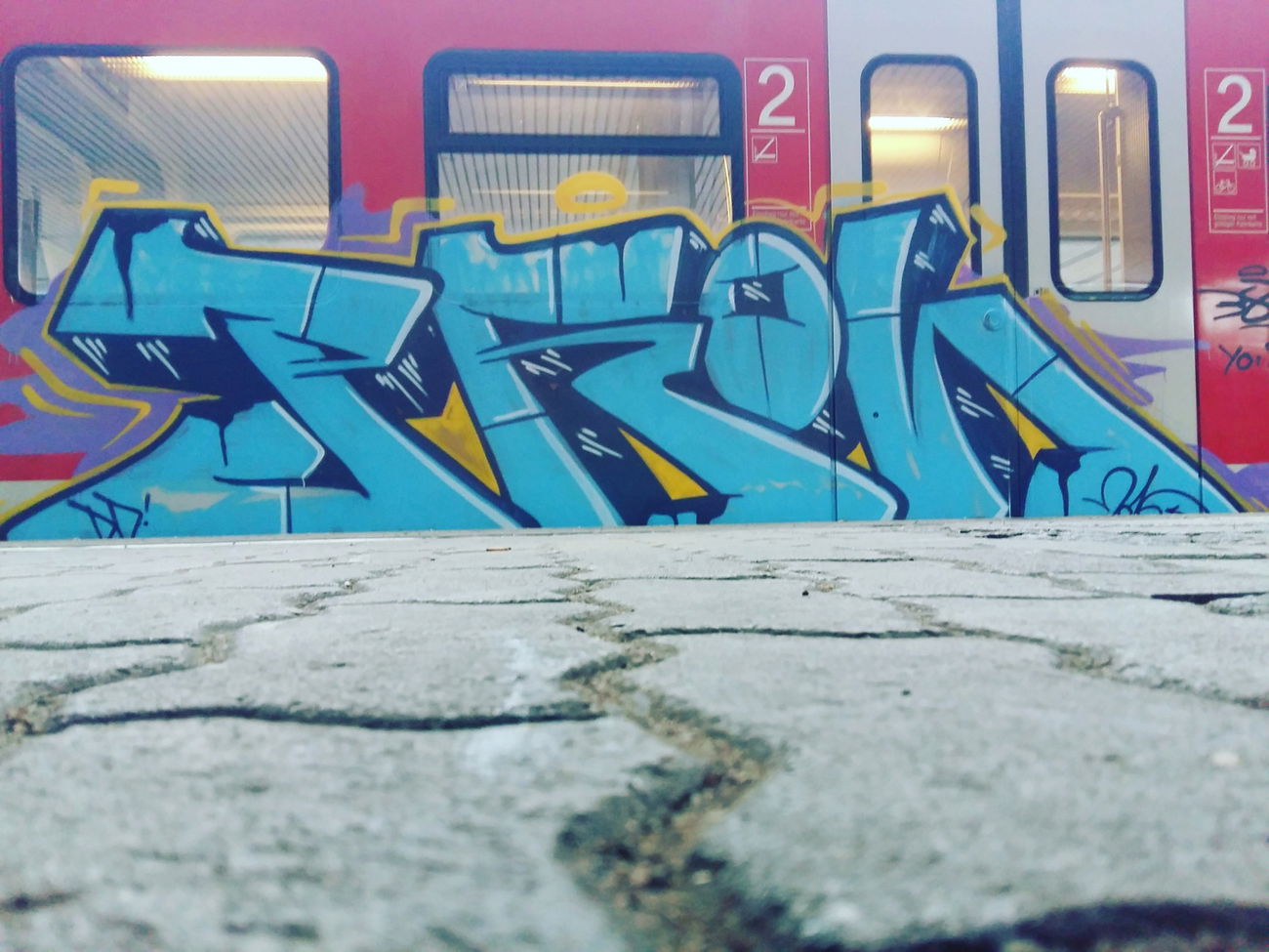 Graffiti Train - Photo by SBGraffiti - sbgraffitigraffitilove, grafflife, graff
