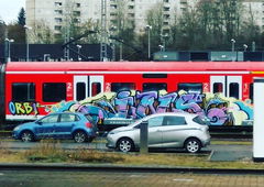 Graffiti Train - Photo by SBGraffiti - sbgraffitigraffitilove, grafflife, graff