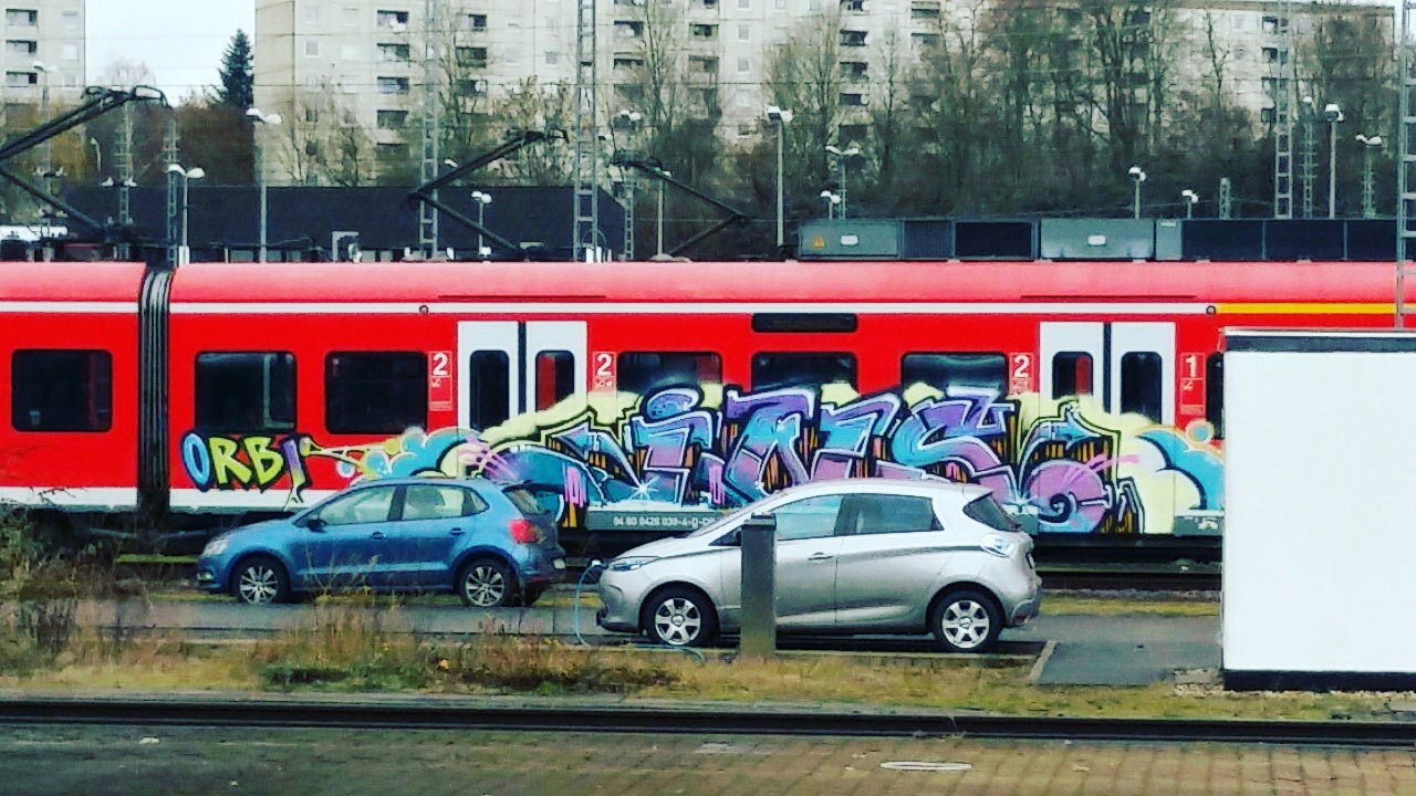 Graffiti Train - Photo by SBGraffiti - sbgraffitigraffitilove, grafflife, graff
