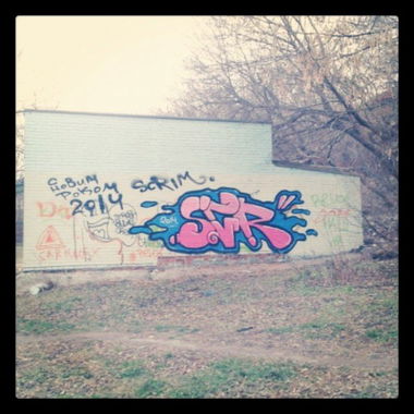 Graffiti Bombing - Photo by SCRIM - scrim (2014)