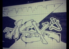 Graffiti Sketch - Photo by SCRIM - asky, scrim (2014)