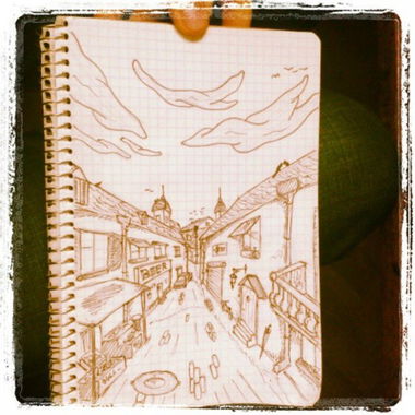 Graffiti Sketch - Photo by SCRIM - scrim, town, city (2014)