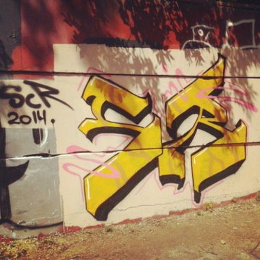 Graffiti Wall - Photo by SCRIM - scrim, sr (2014)