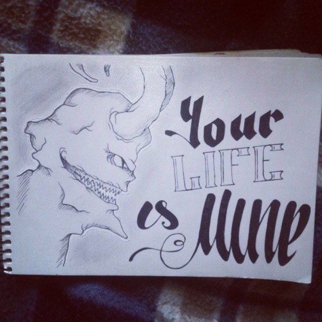 Graffiti Sketch - Photo by SCRIM - monster, sketch, draw (2016)