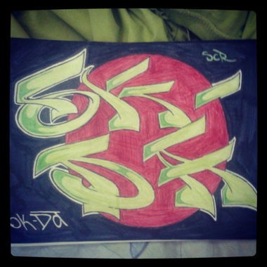 Graffiti Sketch - Photo by SCRIM - ok, da, scrim (2015)