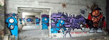 Graffiti Wall in Karpacz - Photo by SDRONe