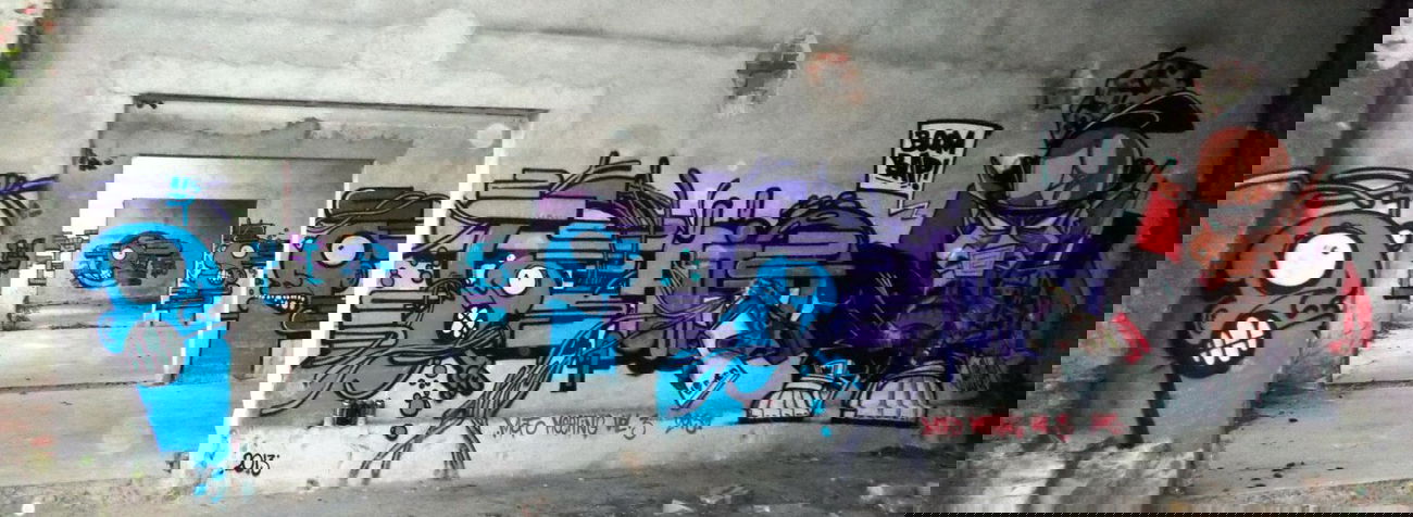 Graffiti Wall in Karpacz - Photo by SDRONe