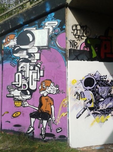 Graffiti Wall - Photo by SDRONe