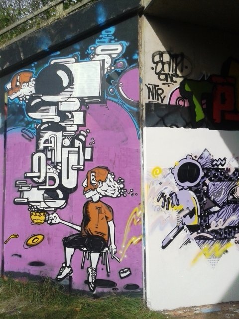 Graffiti Wall - Photo by SDRONe