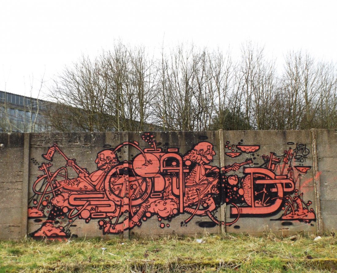 Graffiti Wall - Photo by SDRONe