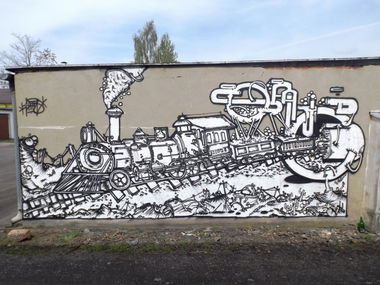 Graffiti Wall - Photo by SDRONe