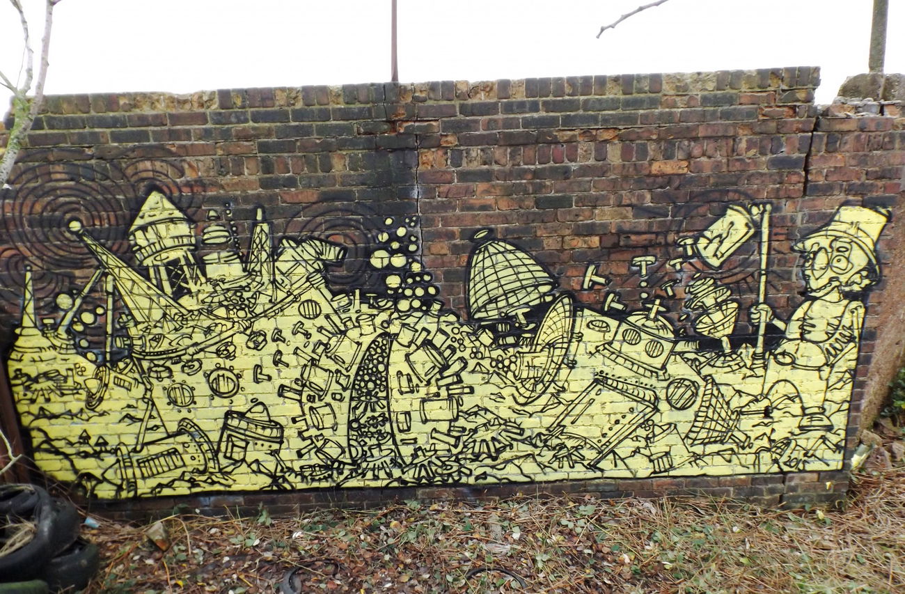 Graffiti Wall - Photo by SDRONe