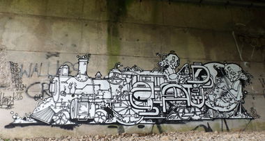 Graffiti Wall - Photo by SDRONe