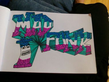 Graffiti Sketch - Photo by SEAM