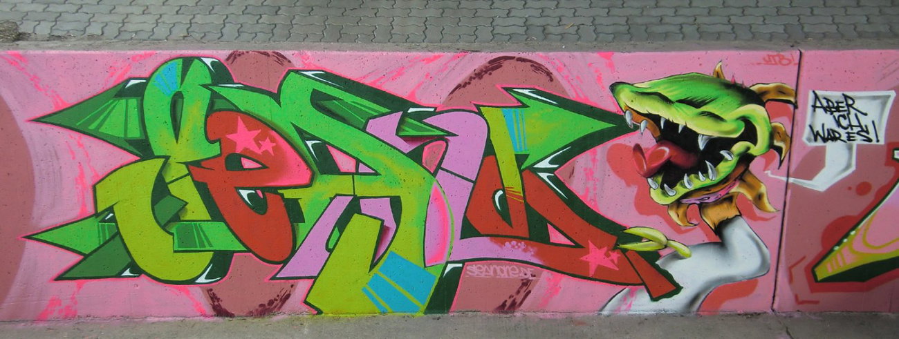Graffiti Wall - Photo by SEAN - sean, living, walls (2011)