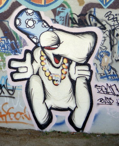Graffiti Wall - Photo by SEAN - bode, sean, frankfurt (1989)