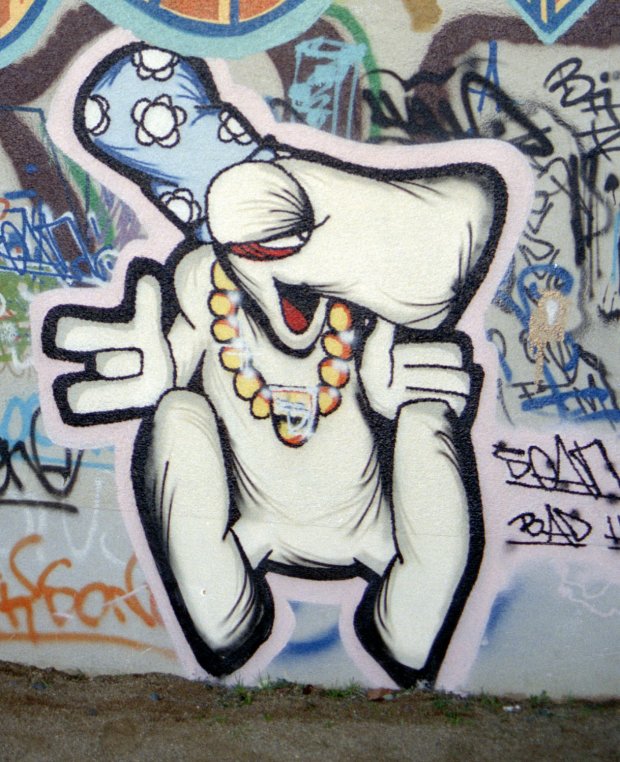 Graffiti Wall - Photo by SEAN - bode, sean, frankfurt (1989)