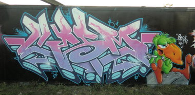 Graffiti Wall - Photo by SEAN - cesm, sean, babenhausen (2011)
