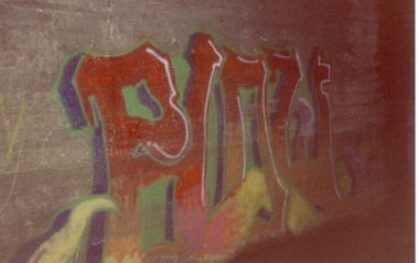 Graffiti Wall - Photo by SEAN - blow, frankfurt (1986)