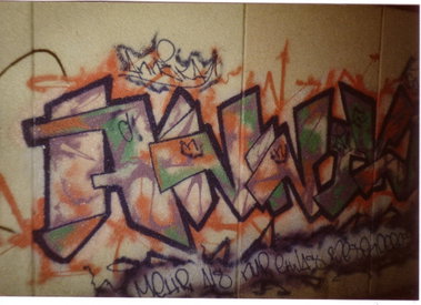 Graffiti Wall - Photo by SEAN - annika, wiesbaden (1987)