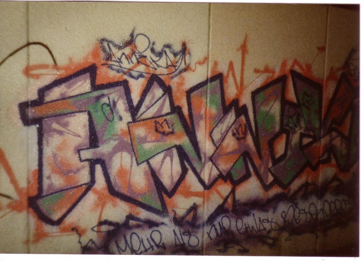 Graffiti Wall - Photo by SEAN - annika, wiesbaden (1987)