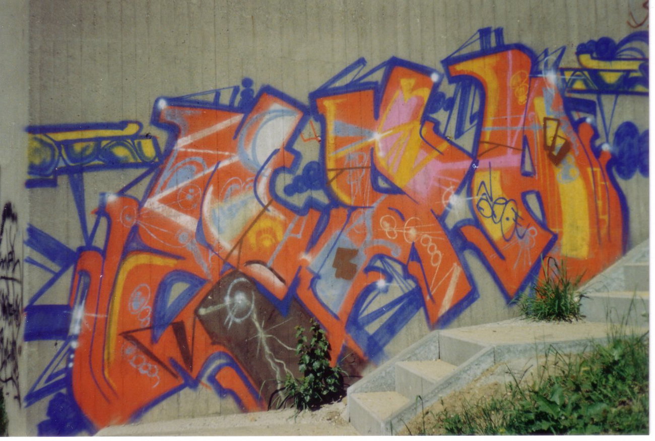 Graffiti Wall - Photo by SEAN (1988)