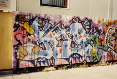 Graffiti Wall - Photo by SEAN - rib, wiesbaden, Bodé (1987)