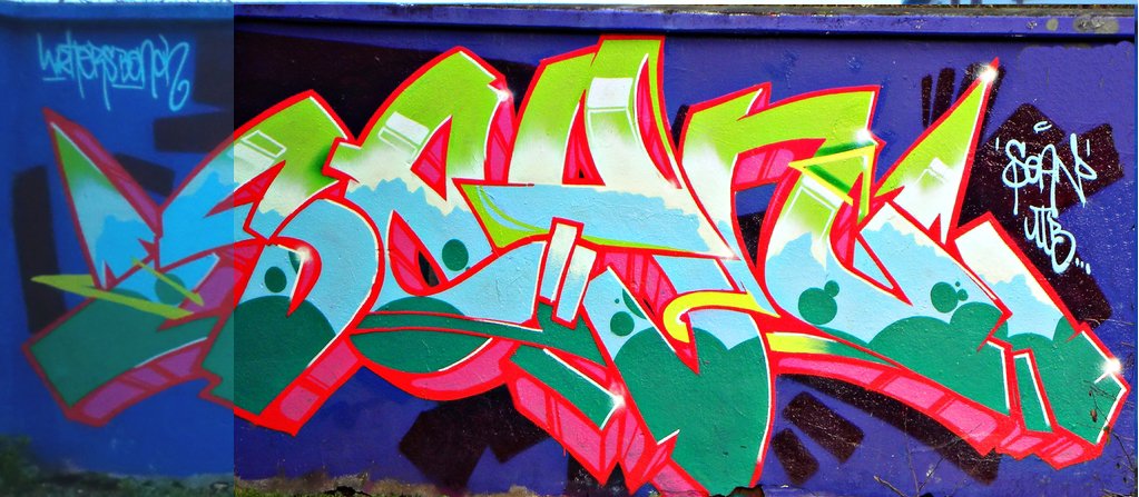 Graffiti Wall - Photo by SEAN - sean, frankfurt (2010)