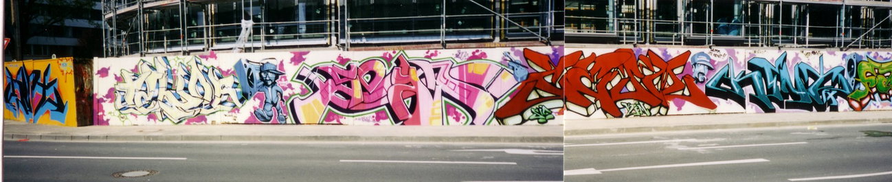 Graffiti Wall - Photo by SEAN - tenor, bomber, sean (2001)
