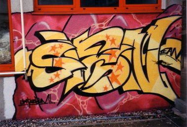 Graffiti Wall - Photo by SEAN - sien, sean, ufftatabum (1996)