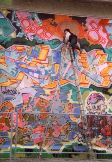 Graffiti Wall - Photo by SEAN (1989)