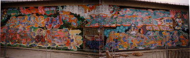 Graffiti Wall - Photo by SEAN - neon, zebster, skena (1989)