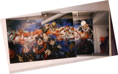 Graffiti Wall - Photo by SEAN - won, scout., münchen (1988)