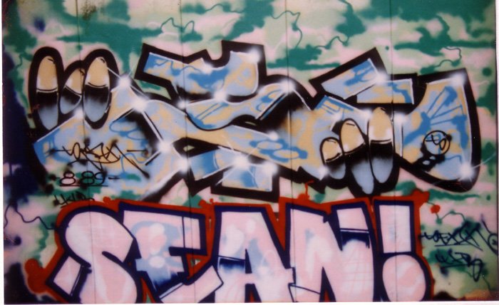 Graffiti Wall - Photo by SEAN - s, sean (1989)
