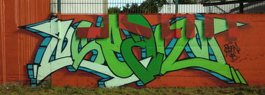 Graffiti Wall - Photo by SEAN - sean, living, walls (2010)