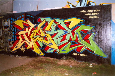 Graffiti Wall - Photo by SEAN - cesm