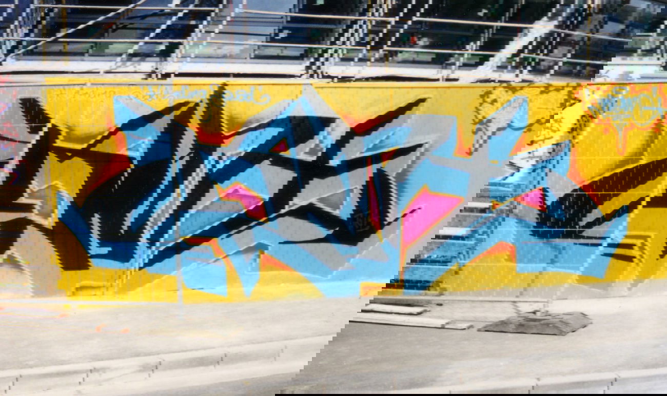 Graffiti Wall - Photo by SEAN - Kent, Bad, Homburg (2001)