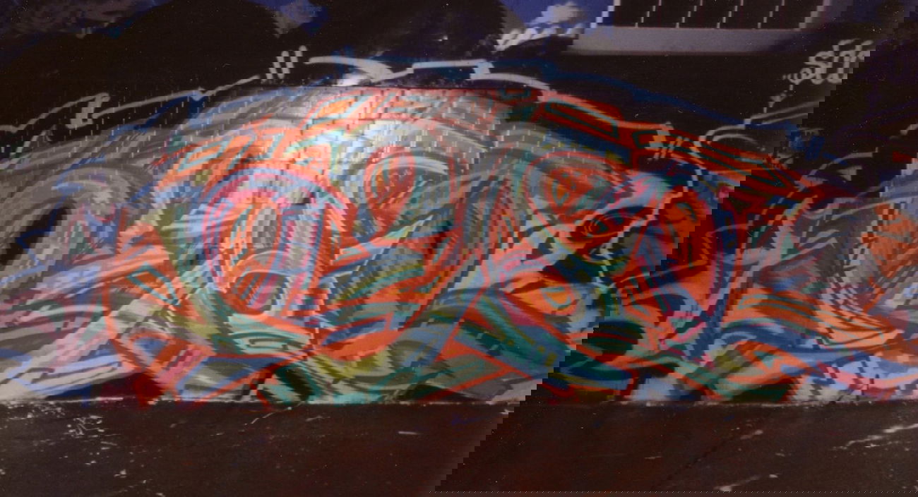 Graffiti Wall - Photo by SEAN - Near, Wiesbaden (1996)